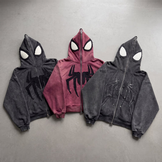 Spidey Zip Hoodies
